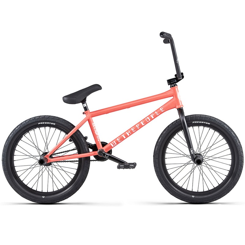 We The People Battleship LSD 20.75″TT BMX Bike-Coral Red