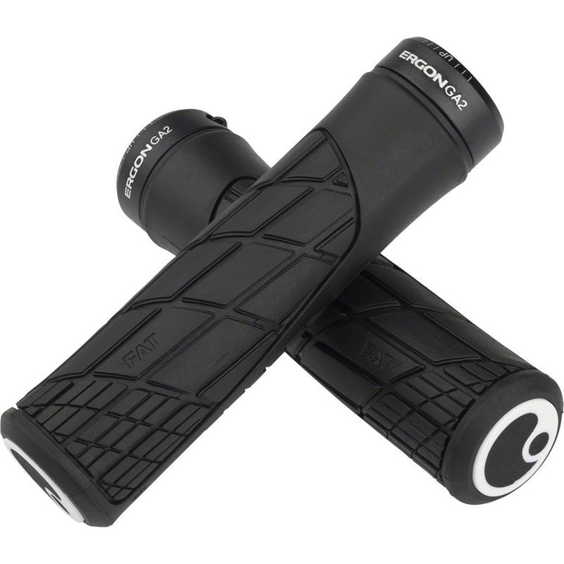Ergon GA2 Fat Grips – Black Lock-On