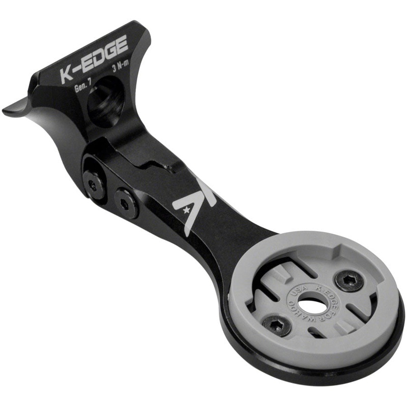 K-EDGE Wahoo Gen 7 Madone/Emomda Computer Mount – Black Anodize