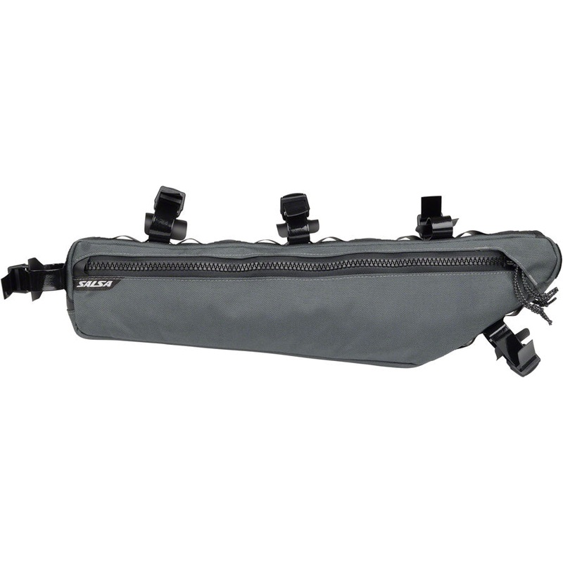 Salsa EXP Series Cholla Half-Frame Bag – Size 3 Gray