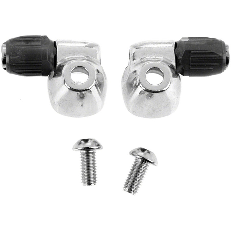 Shimano SM-CS50 Outer Stopper Assembly – For Light Aluminum Frame Flat Downtube Shift Bosses Right Left Pair