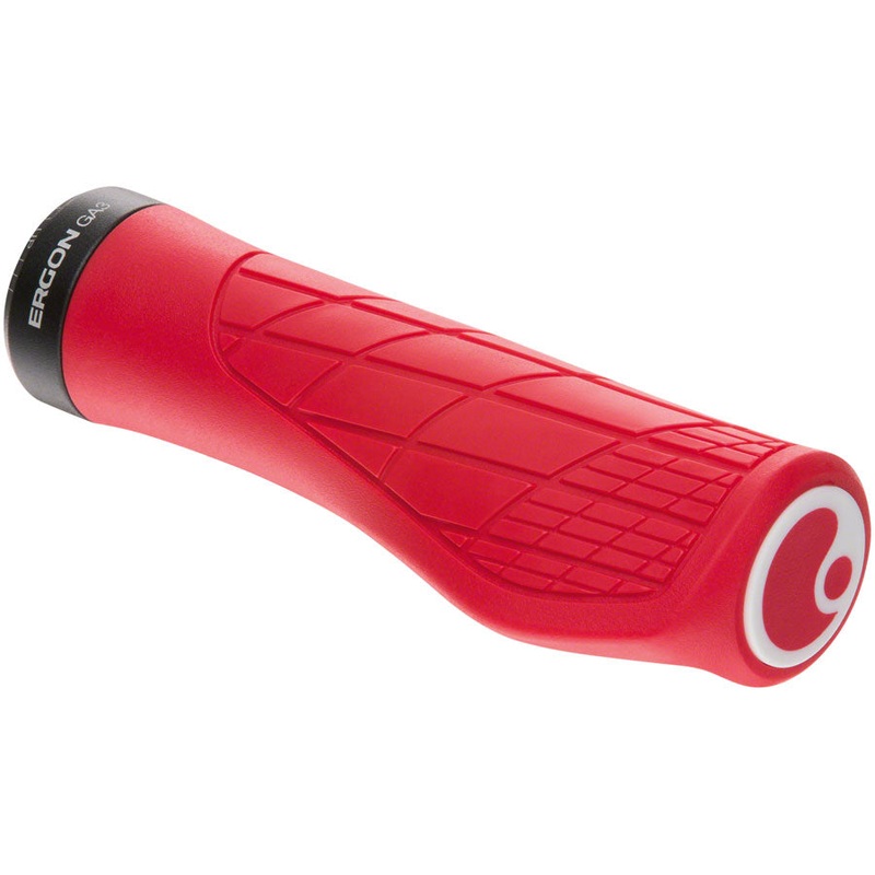 Ergon GA3 Lock-On Grips – Risky Red