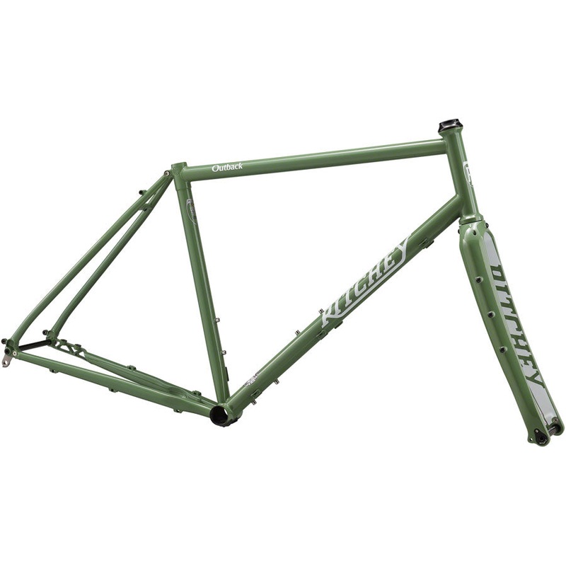 Ritchey Outback Frameset – 700c/650b Steel Winter Sage Medium