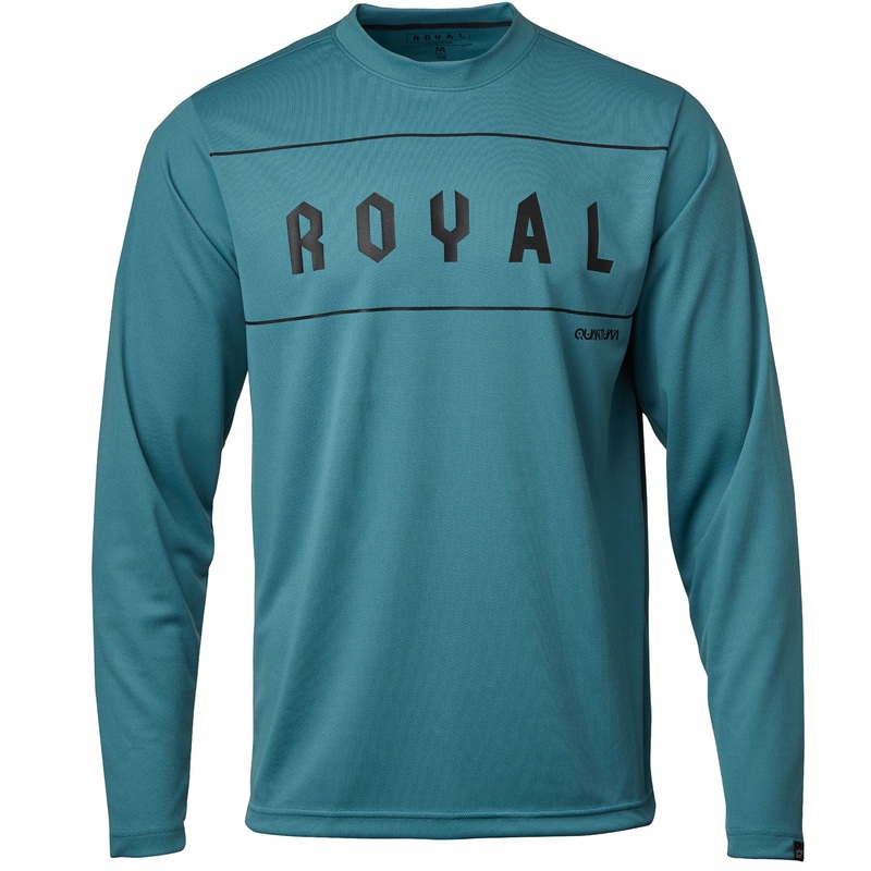 Royal Quantum Long Sleeve MTB Jersey – Steel Blue – 2022
