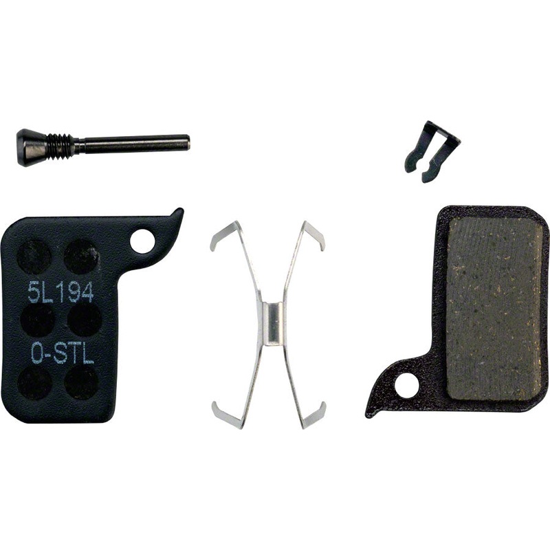 SRAM Disc Brake Pads – Organic Compound Steel Backed Quiet Monoblock SRAM Hydraulic Road Level A1 2017-2019
