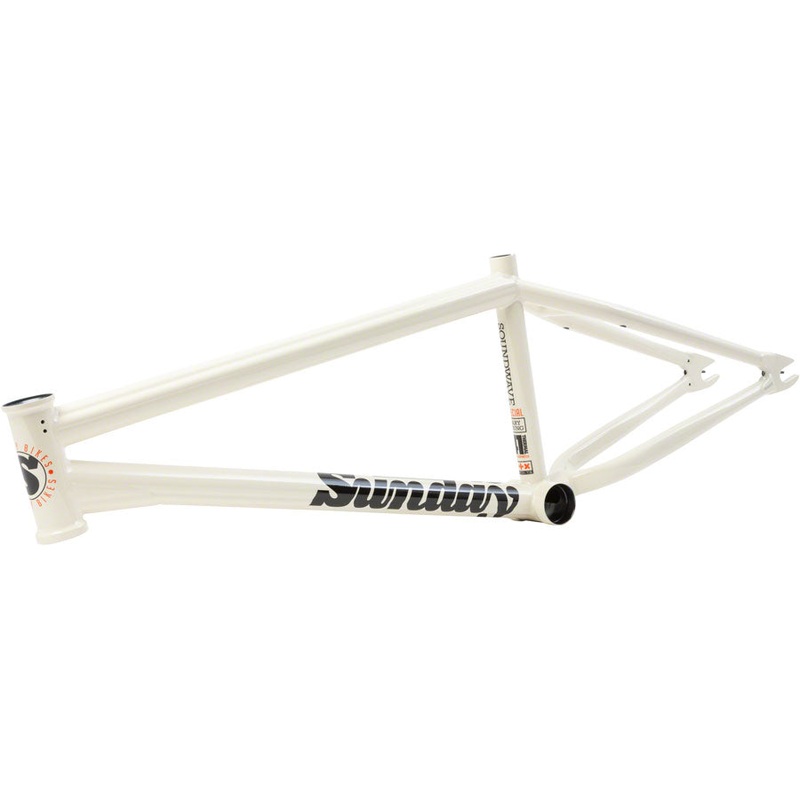Sunday Soundwave V3 BMX Frame – 20.75″ TT White