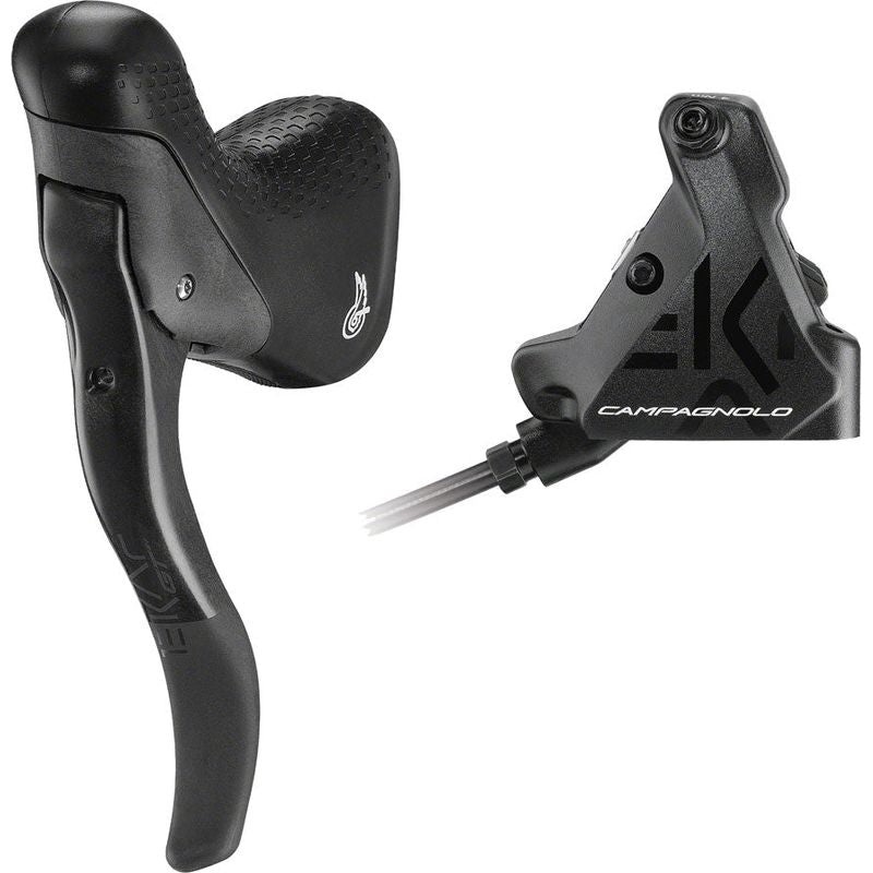 Campagnolo EKAR GT Ergopower Brake Lever and Disc Brake Caliper – Left/Front For 1x 13-Speed 140mm Flat Mount Hydraulic Caliper Black