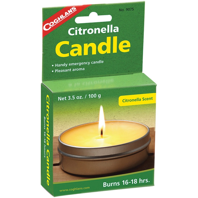 Coghlans Citronella Candle: Natural Mosquito Repellent for Outdoor Enjoyment