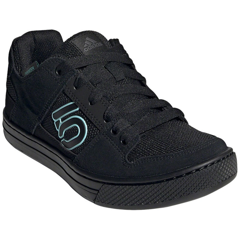 Five Ten Freerider Flat Shoes – Womens Core BLK / Acid Mint / Core BLK 9.5