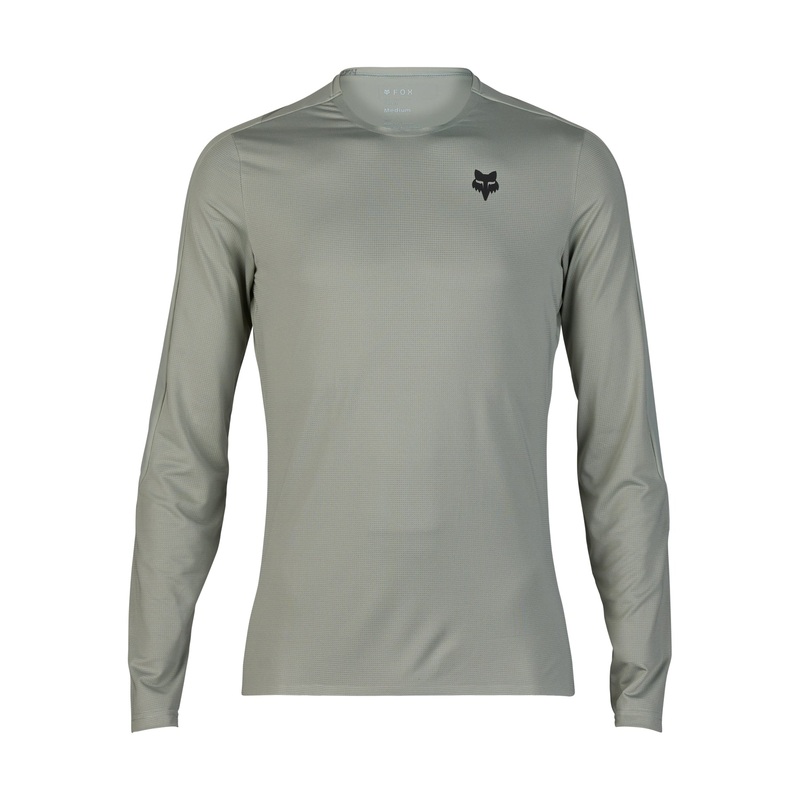 Fox Racing Flexair Long Sleeve MTB Jersey – Ascent – Gray Vintage