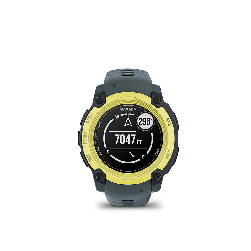 Garmin Instinct E 40mm Watch Watch Color: Electric Lime Wristband: Twilight – Silicone