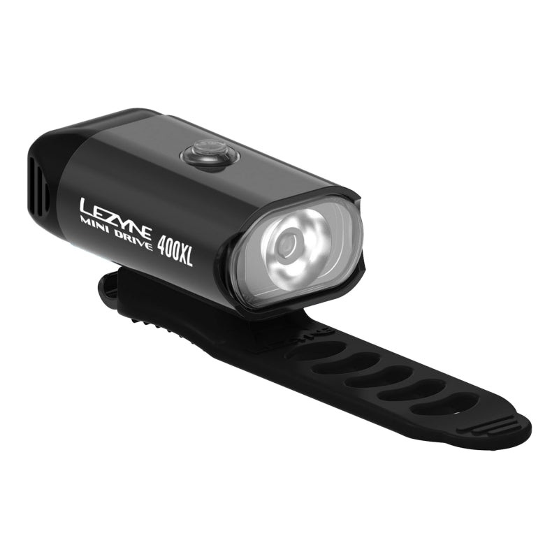 Lezyne Mini 400 Headlight – Gloss Black