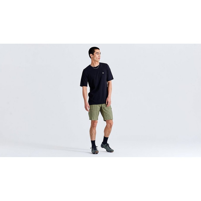 Specialized s/f cotton pocket tee ss men black xl