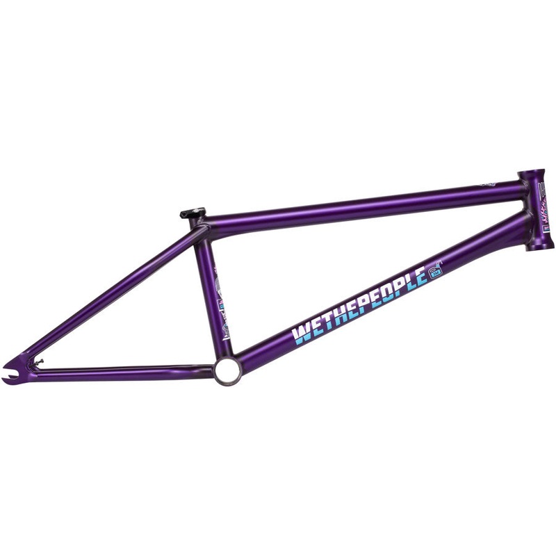 We The People Doomsayer BMX Frame – 20.75″ TT Matt Translucent Purple