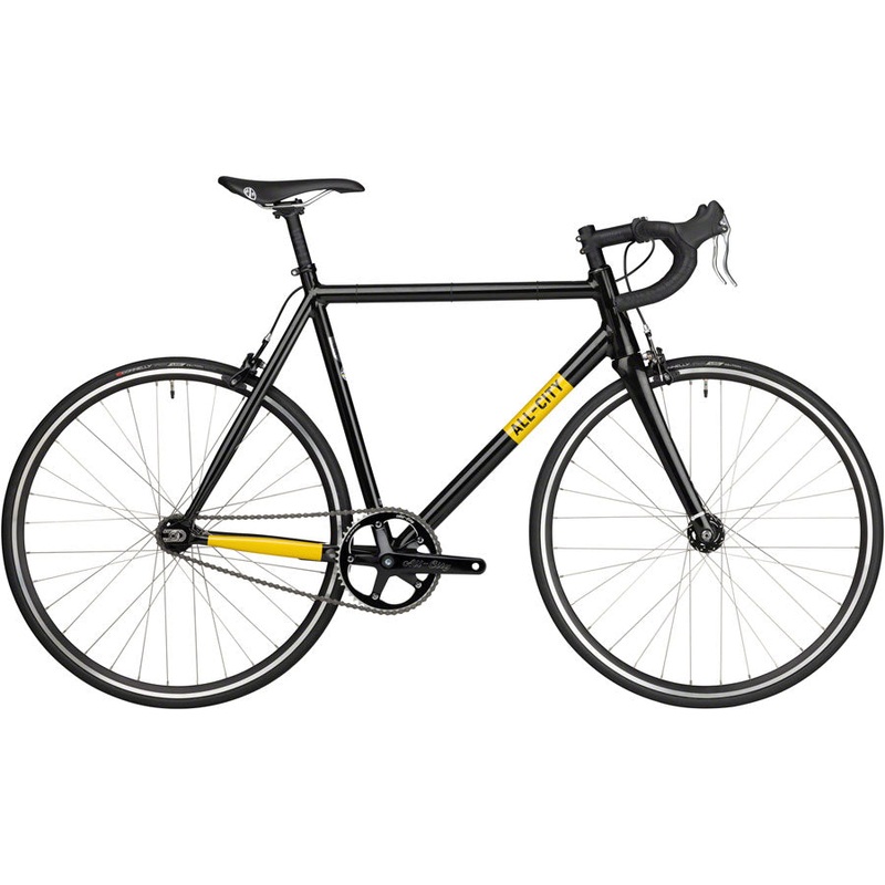All-City Thunderdome Bike – 700c Aluminum Gold Fang 46cm