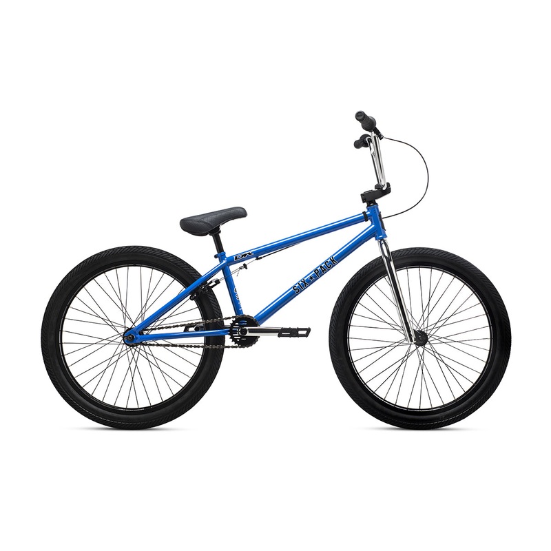 DK Six Pack Limited 24″ BMX Freestyle Bike-Blue