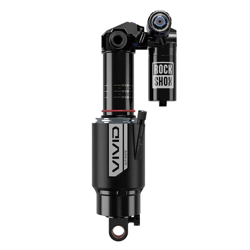 RockShox Vivid Ultimate C1 Rear shock 185×55 Shaft Eyelet: Standard Body Eyelet: Trunnion R25 C34 X2 1 Token