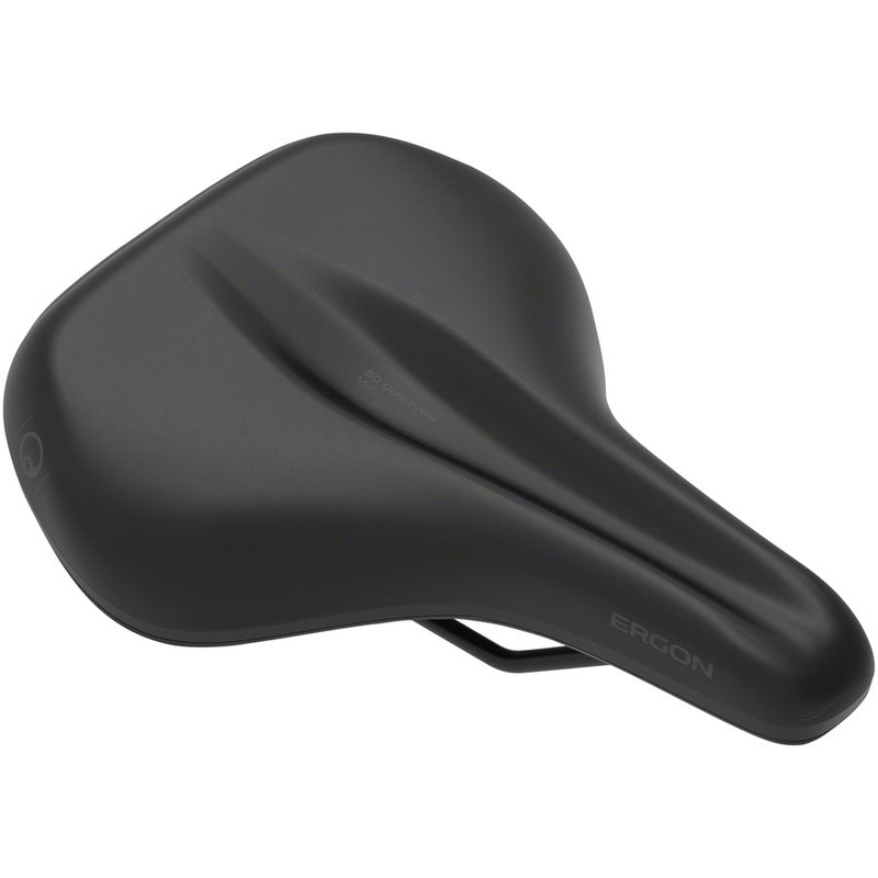 Ergon SC Core Prime Saddle – Black/Gray Mens Medium/Large