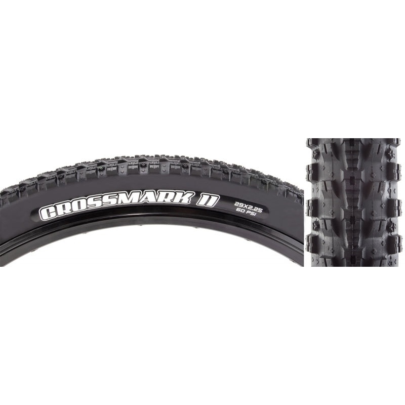 Maxxis Crossmark II Tire – 29 x 2.25 Clincher Wire Black