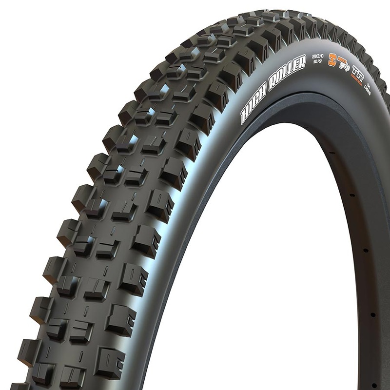 Maxxis High Roller III Tire – 29 x 2.4 Tubeless Folding Black 3C MaxxGrip DD