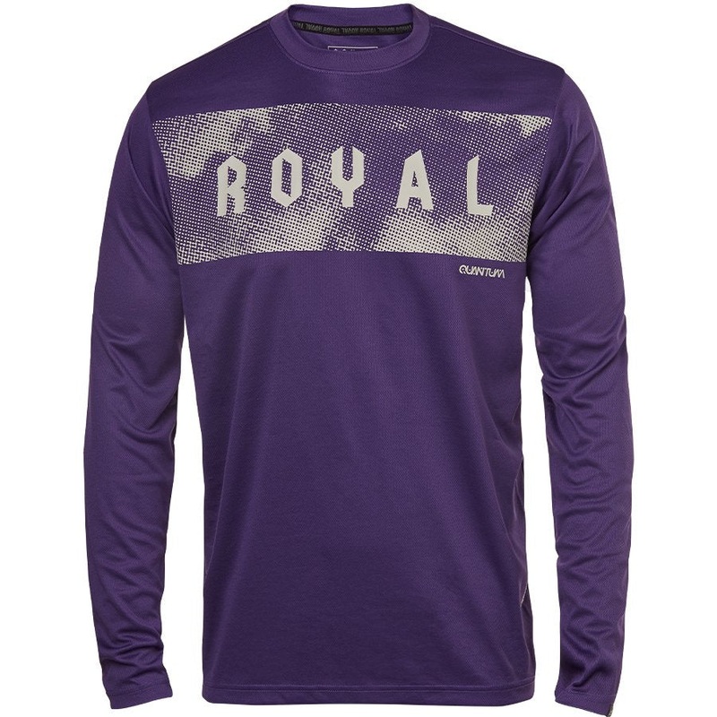 Royal Quantum Long Sleeve MTB Jersey – Deep Purple