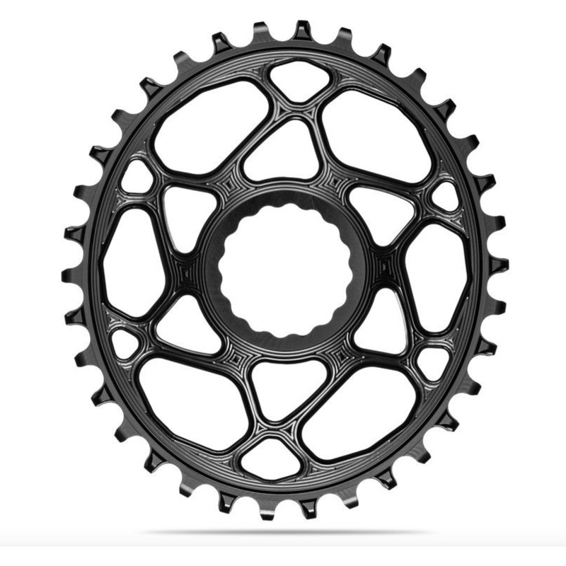 AbsoluteBlack OVAL RaceFace Direct Mount Boost 148 30T Chainring, Black