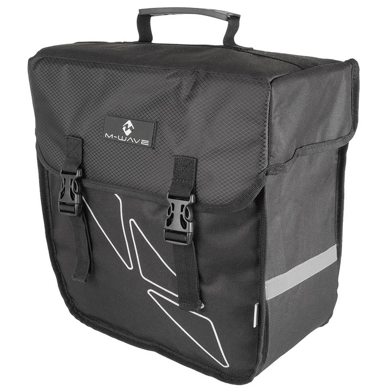 M-Wave Amsterdam Single Pannier 18L Left Black