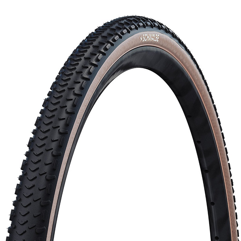 Schwalbe G-One RX Pro Gravel Tire 28×1.50 Folding Tubeless Ready Addix Race V-Guard Transparent Skinwall