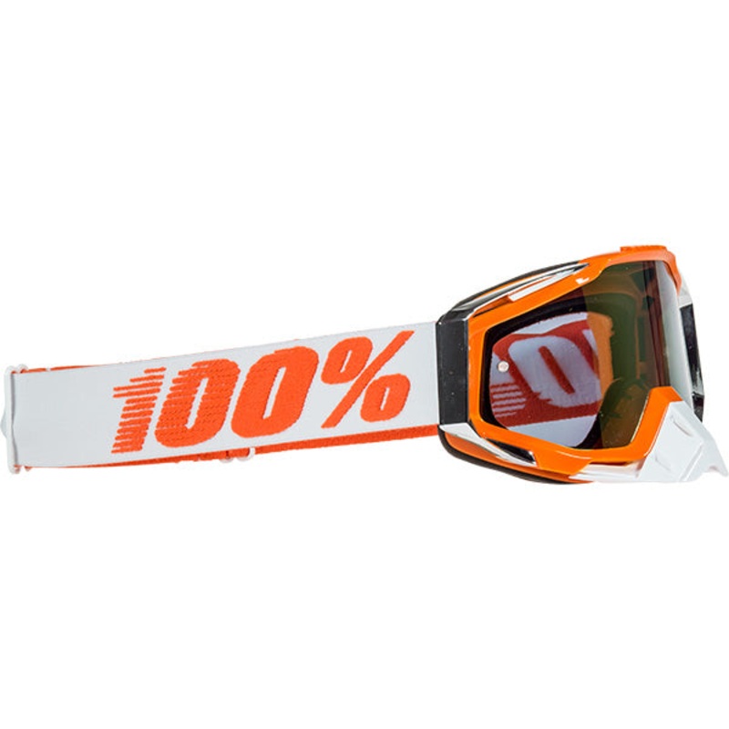 100% Racecraft Goggles-Mandarina 2