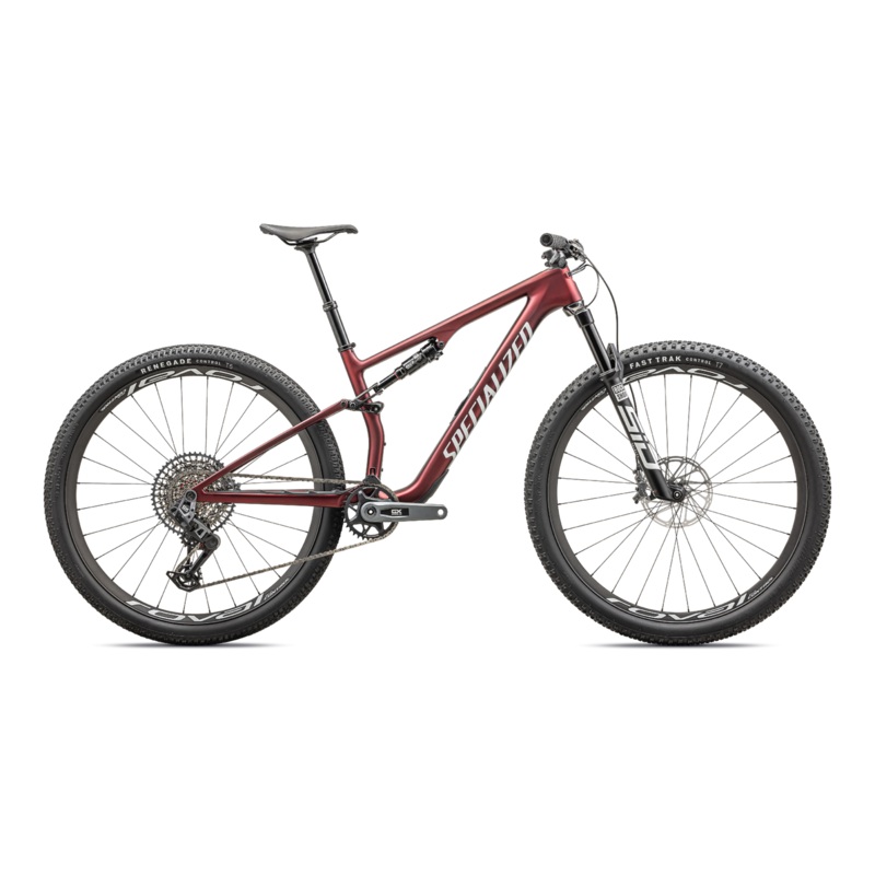 2024 Specialized EPIC 8 Expert Mountain Bike – Medium, Satin/Redsky White