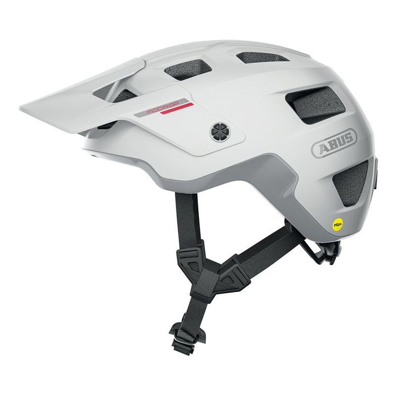 Abus MoDrop MIPS Helmet – Polar White Medium
