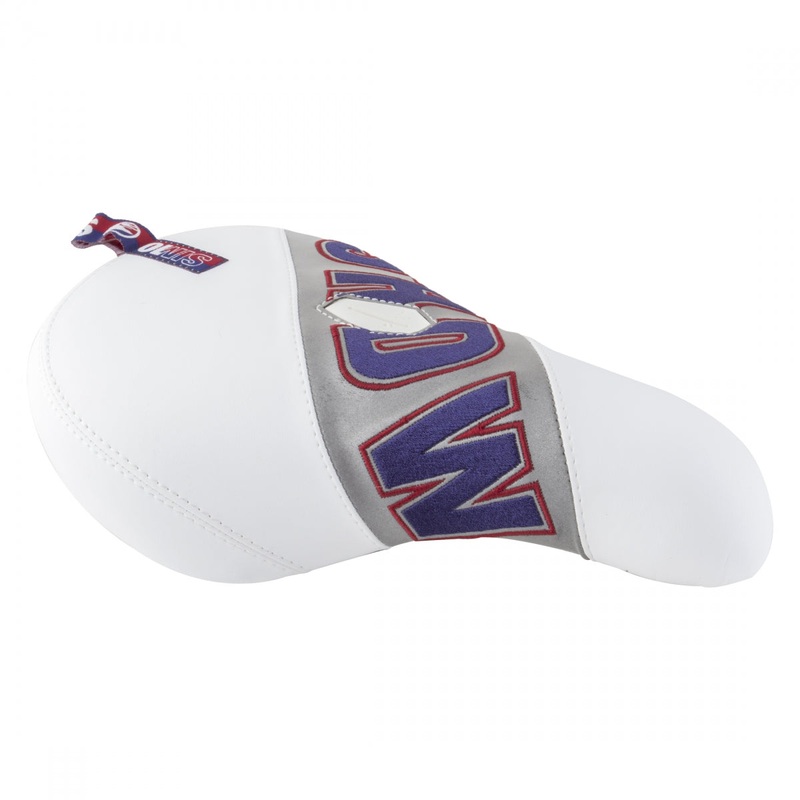 BMX Bicycle Saddle The Shadow Conspiracy Penumbra Barraco Series 9 – White 143mm Width