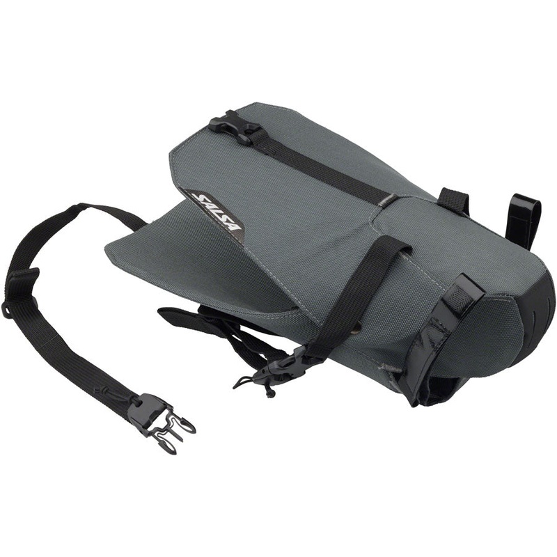 Salsa EXP Series Saguaro Seat Bag – Large Gray
