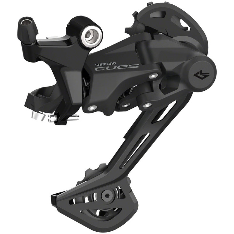 Shimano CUES RD-U4020-SGS Rear Derailleur – 9-Speed Shadow Design Direct Attach Medium Cage BLK