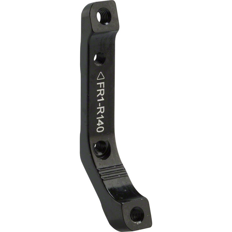 TRP FR1 Disc Brake Adapter – Rear Flat Mount Frame to Post Mount Caliper For 140mm Rotors Includes two M5x32mm Bolts
