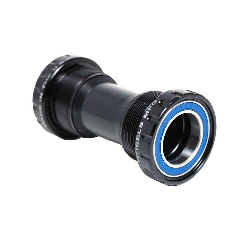 Wheels Manufacturing BSA Bottom Bracket – Shimano MTB ABEC-3 Bearings BLK Cups