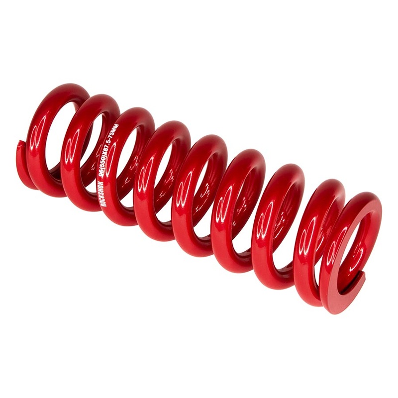 RockShox Metric Spring – Electric Red LENGTH 114MM SPRING TRAVEL (37.5-45MM) 650 LB