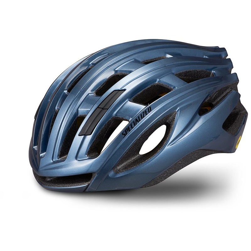 Specialized propero 3 angi mips helmet gloss cast blue metallic m