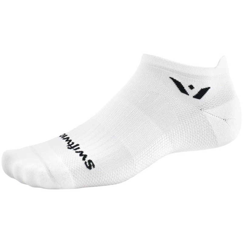 Swiftwick Aspire Zero Tab Socks – White, X-Large