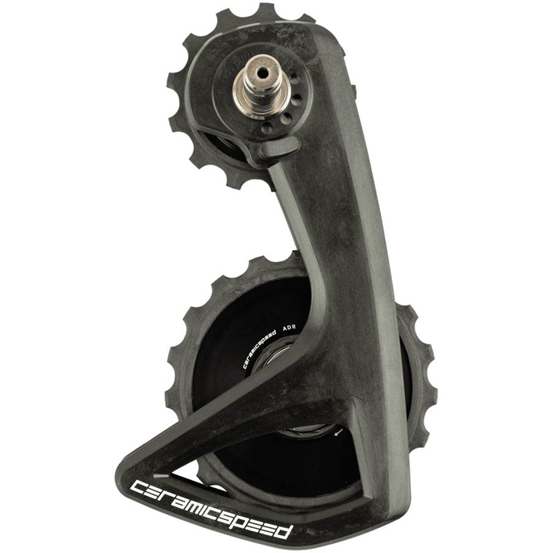 CeramicSpeed OSPW RS Alpha Pulley Wheel System Shimano Dura-Ace 9250/Ultegra 8150  – ALPHA Aluminum Pulley Carbon Cage BLK