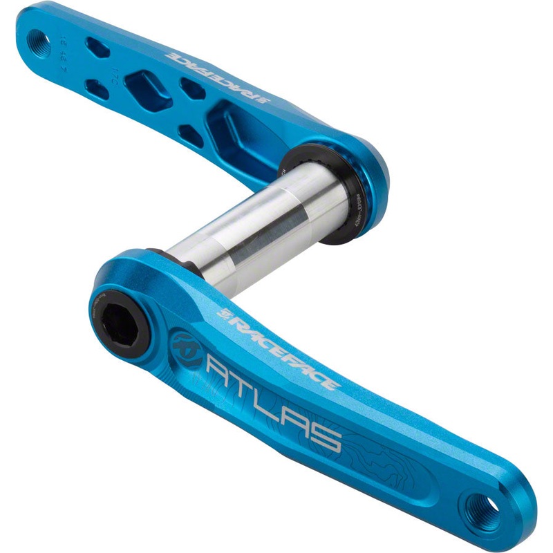 Race Face Atlas Cinch Crank Arm Set: 170mm Blue