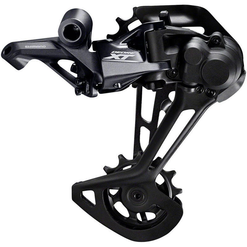 Shimano XT RD-M8100-SGS Rear Derailleur – 12-Speed, Long Cage, Black, For 1x – (No Retail Packaging)