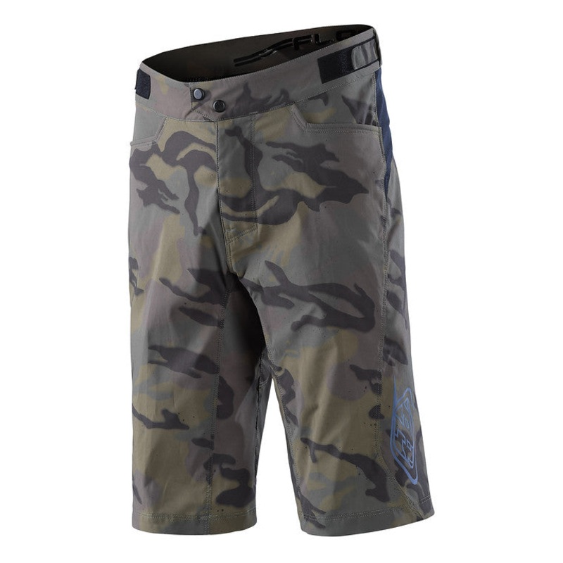 Troy Lee Designs Flowline Short – Shell – Spray Camo – Army