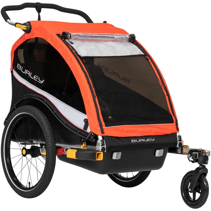 Burley Cub X Child Trailer: Atomic Red