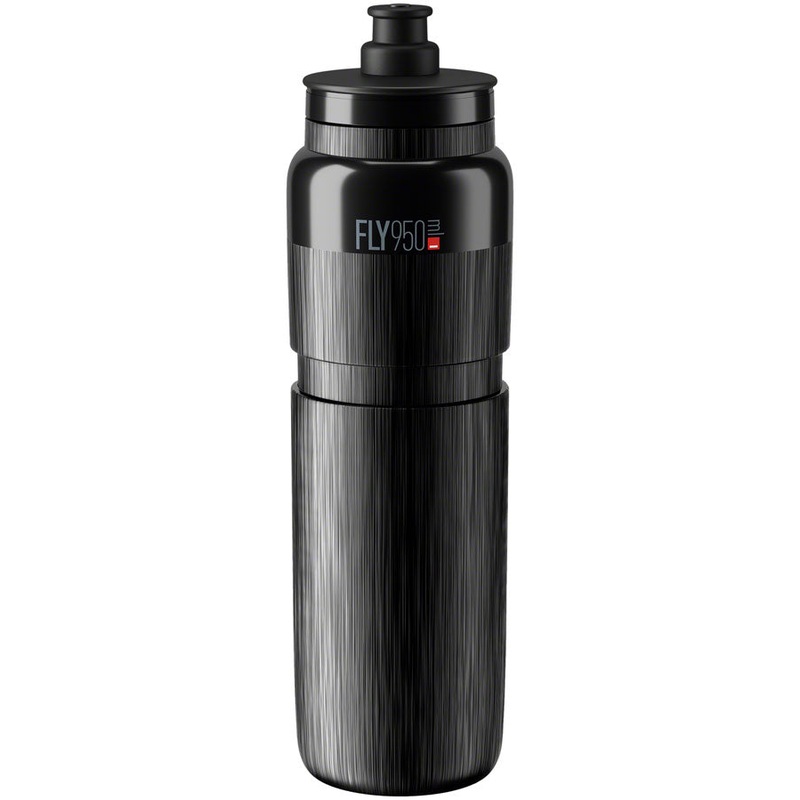 Elite SRL Fly Tex Water Bottle – 950ml, Black