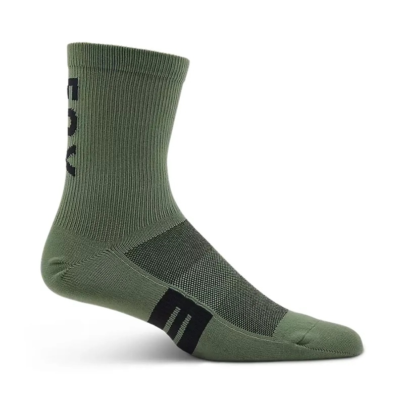 Fox Racing 6″ Flexair Merino Sock – Moss