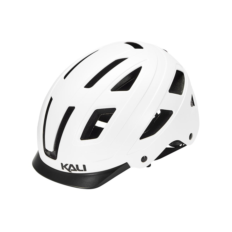 Kali Cruz Urban Commuter Helmet – Solid White