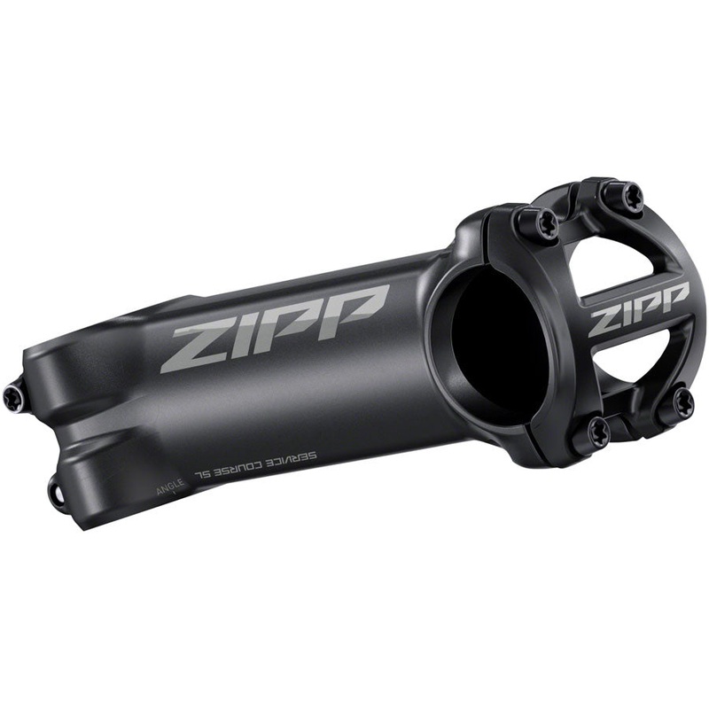 Zipp Service Course SL-OS Stem – 90mm, 31.8 Clamp, 6 deg, 1-1/4″, Aluminum, Matte Black, B2