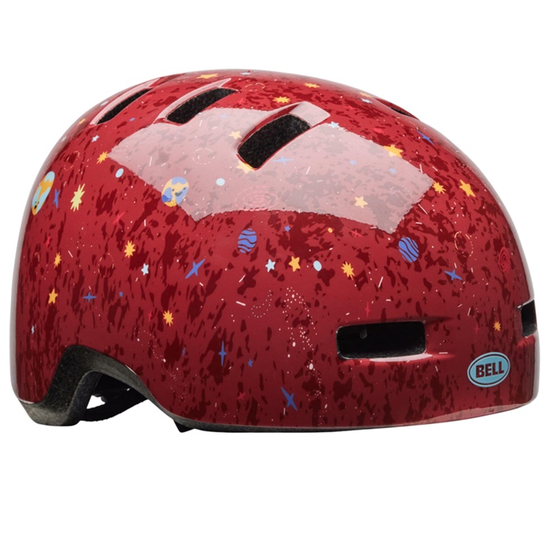 Bell Lil Ripper Child Helmet – Panets – Gloss Dark Red