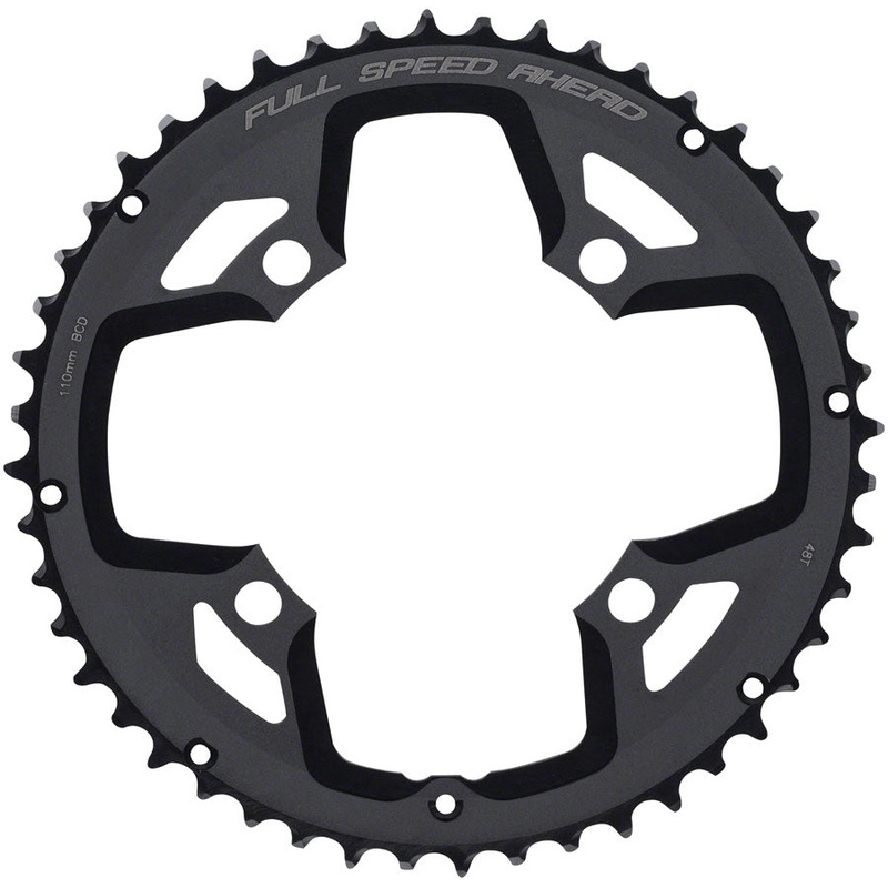 Full Speed Ahead Gossamer ABS Chainring – 48t 110 Full Speed Ahead ABS BCD 4-Bolt Aluminum N10/N11 BLK